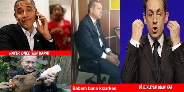 Dünya liderlerinden güldüren capsler