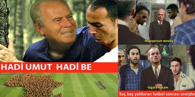 Galatasaray Lazio maçı capsleri