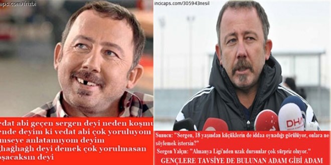 Sergen Yalçın dobralığı