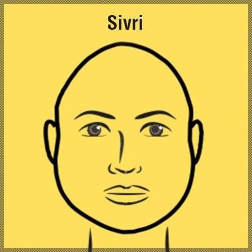 Sivri alın:<br>    Yüksek zekalı, dahilerdir.