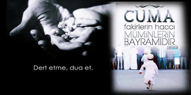 Cuma Gününe özel fotoğraflar ve dualar