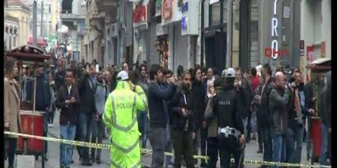Patlama yerinden ilk görüntüler