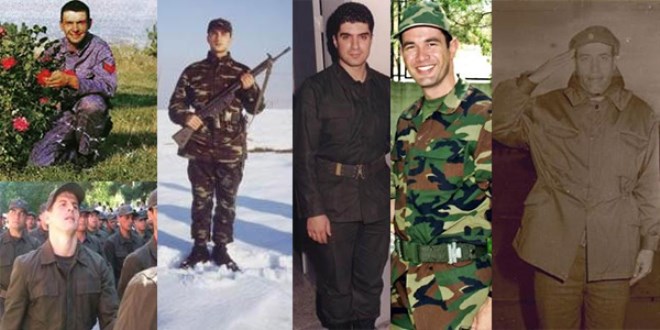 Ünlülerin askerlik fotoğrafları