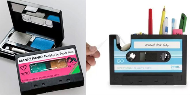 'kaset' nostaljisinden esinlenen harika ürünler
