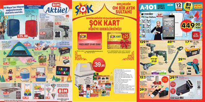A101, ŞOK ve BİM fırsat ürünleri / 11-17