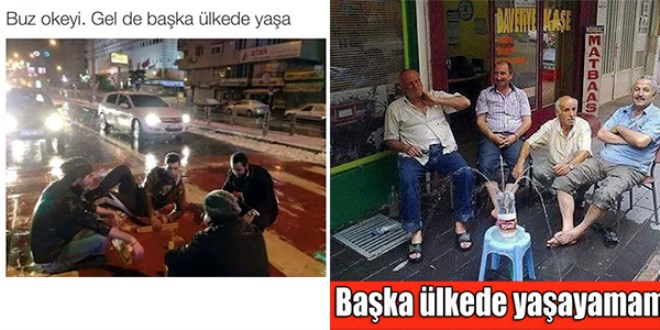 Başka ülkede yaşayamam dedirten 'Caps'ler