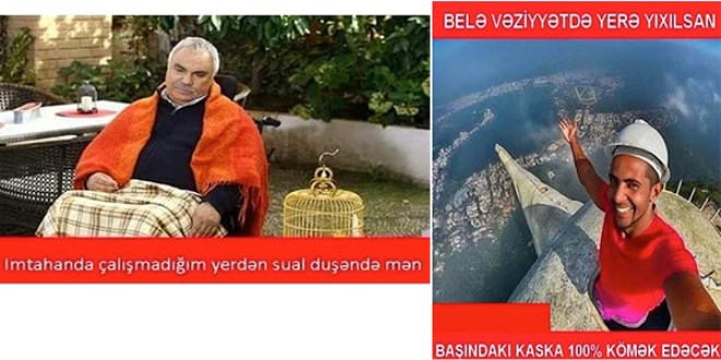 Azerbaycan'dan muhteşem 'capsler'