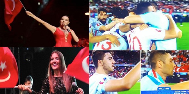 Ünlülerin milli maç yorumları