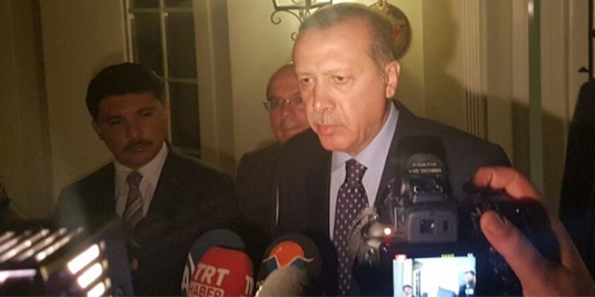 Erdoğan o gece ailesiyle helalleşip...