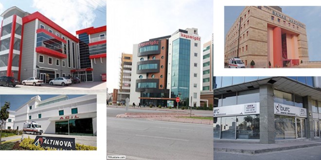 işte kapatılan hastane ve sağlık kurumları