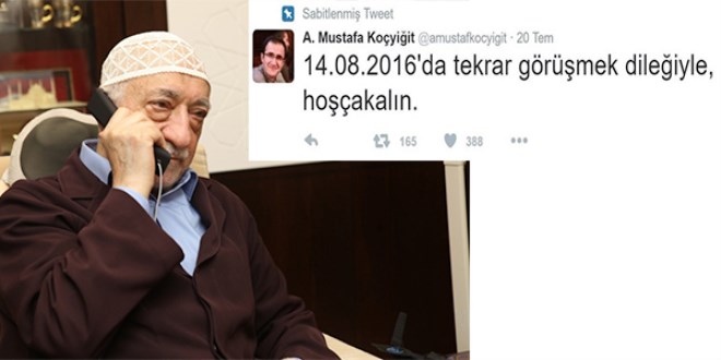 14 Ağustos'ta ne olacak FETÖ'nün verdiği yeni mesaj!