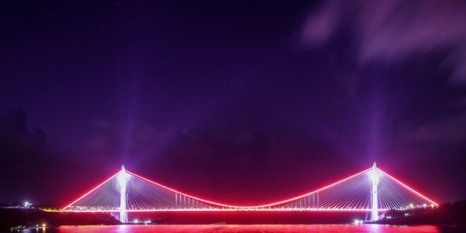 Yavuz Sultan Selim ışıl ışıl