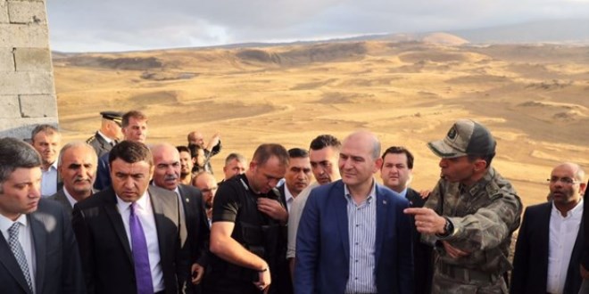 Bakan Soylu Tendürek Dağı´nda