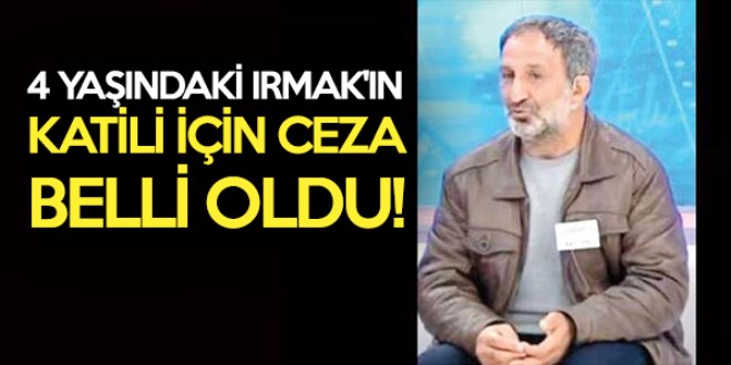 İşte katilin alacağı ceza!