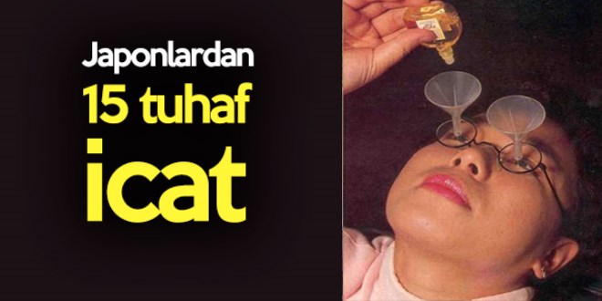 Japonların icat ettiği 15 tuhaf eşya