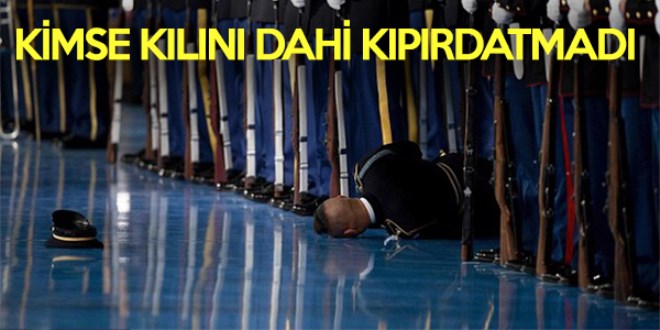 Obama'nın veda konuşmasında şok olay!