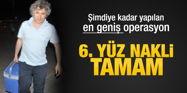 Anbean Türkiye'nin 6.yüz nakli