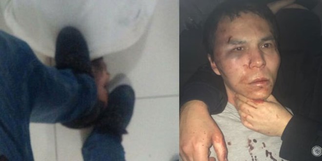 Reina saldırganının yakalandığı operasyondan ilk kareler