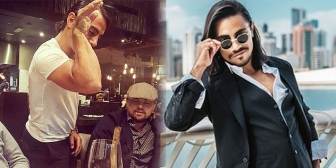 Nusret'ten Leonardo DiCaprio paylaşımı