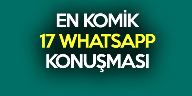 İşte WhatsApp konuşmaları