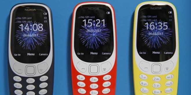 Nokia 3310'u resmen tanıttı. şarjı 30 gün dayanıyor!