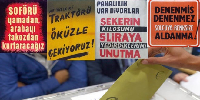 Eski seçim afişleri!
