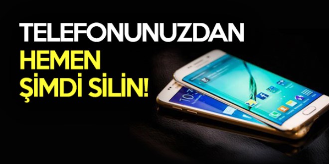 Çok önemli uyarı!
