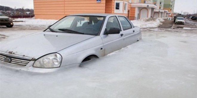 Aracını yanlış yere park edince...