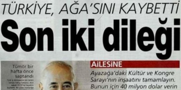 Bir zamanların en bomba haberleri