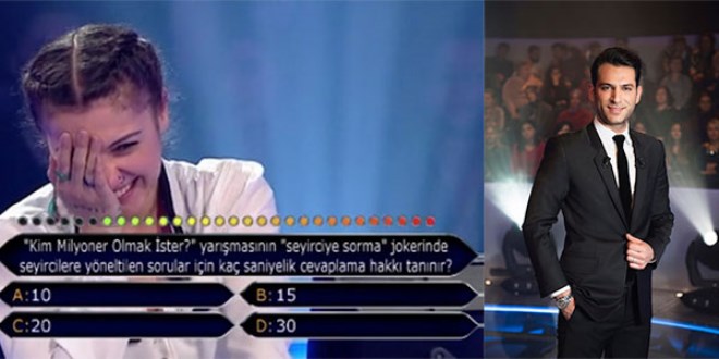 Murat Yıldırım yarışmacıya sorunun cevabını söyledi