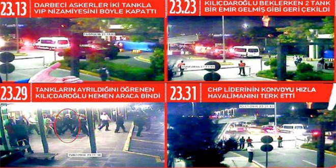 Darbe gecesi Kılıçdaroğlu'nun kaçma görüntüleri!