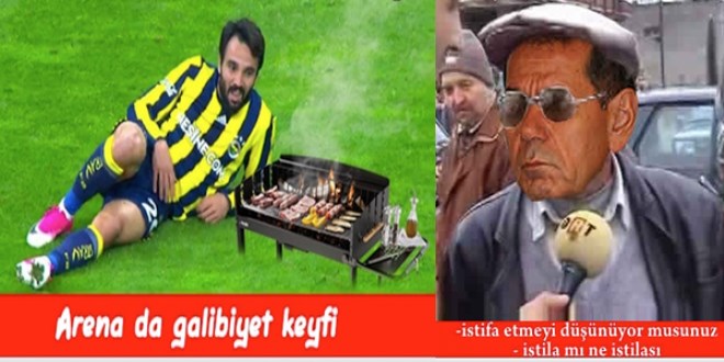 Fenerbahçe 90'da vurdu (caps)