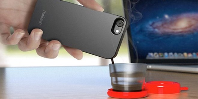 Yok artık! Kahve yapan telefon kılıfı
