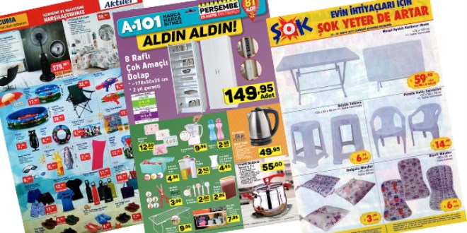 ŞOK, A101 ve BİM fırsat ürünleri