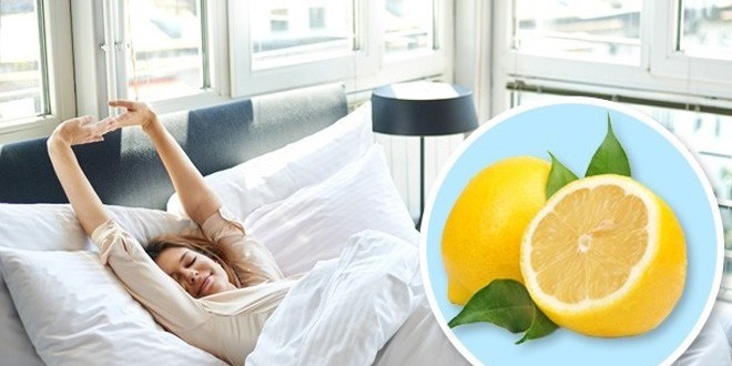 Yatmadan önce limonu kesin başucunuza koyun