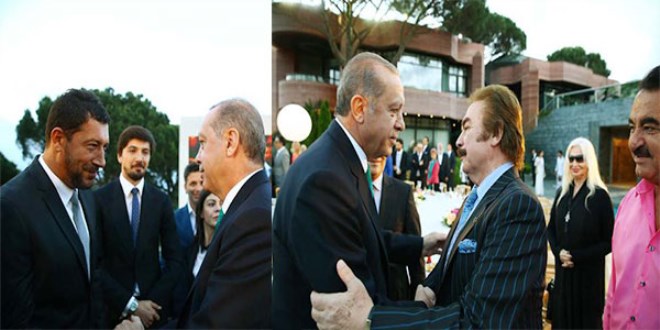 Cumhurbaşkanı'nın iftar yemeğine ünlü akını