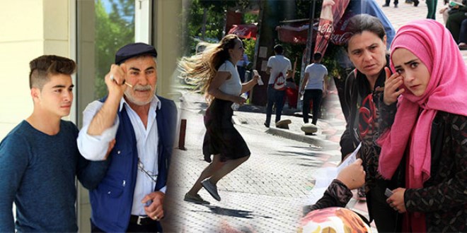 Sınava geç kaldılar, duygusal anlar...