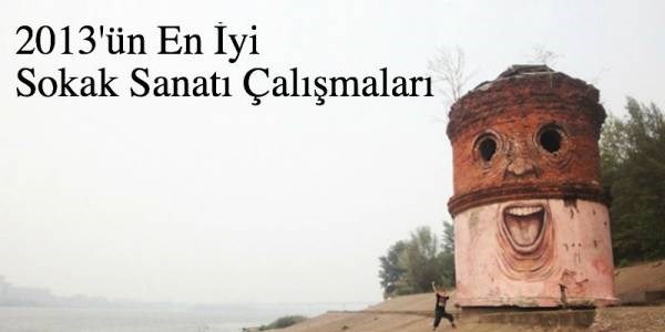 2013'ün en iyi sokak sanatı çalışmaları