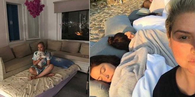 Tatilini Bodrum’da geçiren ünlü isimlerin deprem paylaşımları
