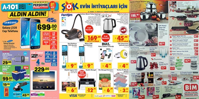 BİM fırsat ürünleri