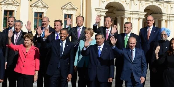 G20 zirvesi'nden çarpıcı kareler