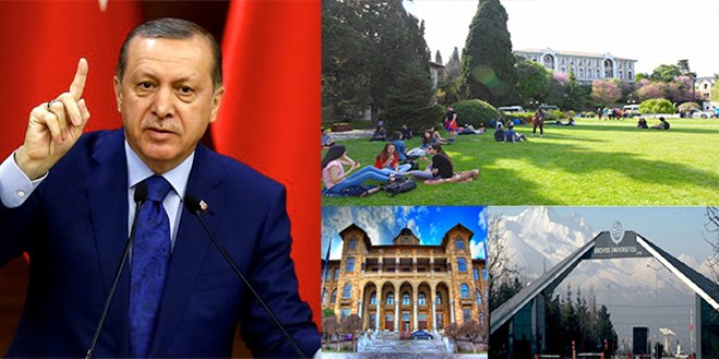 Araştırma üniversiteleri listesini Erdoğan açıkladı
