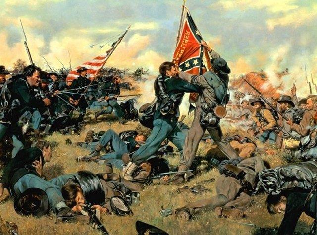 Amerikan iç savaşı sırasında Amerikan nüfusunun %2.5'u helak olmuştur.