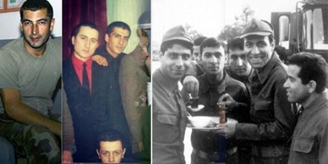 İşte ünlülerin askerlik fotoğrafları