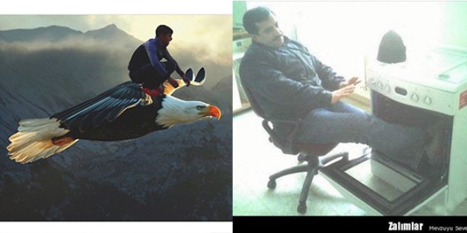 Zalımların en çok güldüren o fotoğrafları