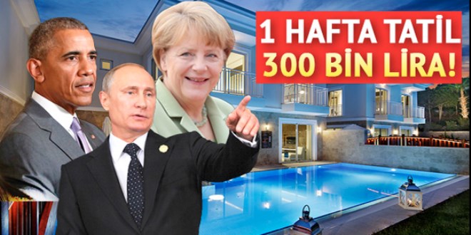 Türkiye'de dünya liderlerinin kaldıkları oteller