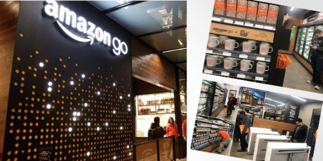 Amazon'dan kasasız market dönemi