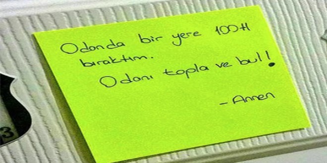 En eğlenceli anne notları