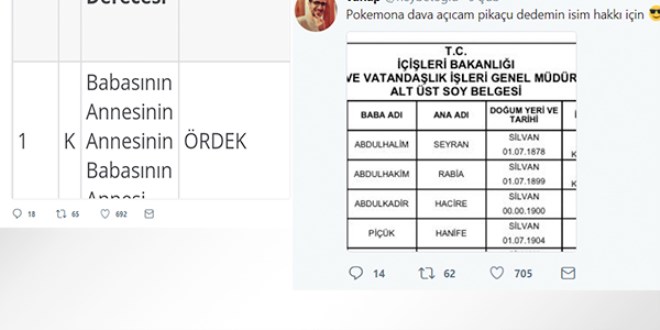 Sosyal medyada en komik soyağacı mesajları