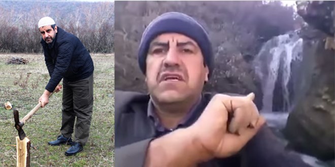 'İlk defa şelale gören adam' bakın ne istiyor